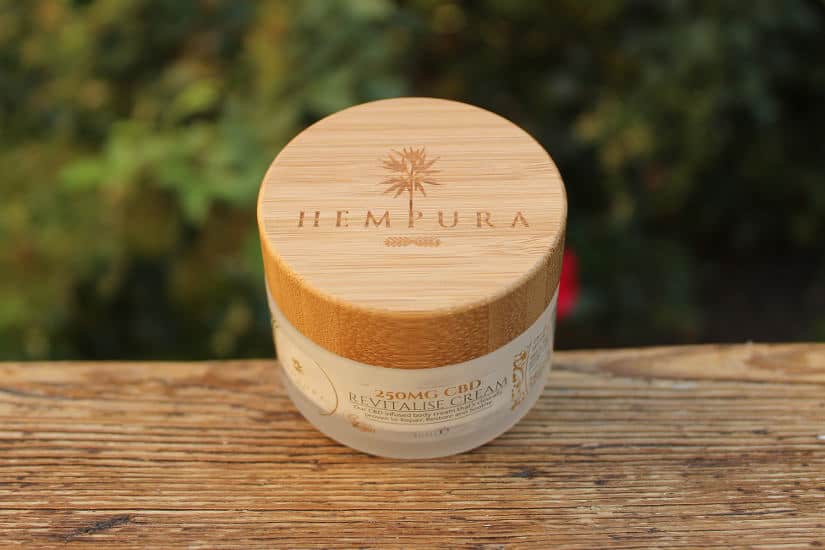 Hempura Revitalise CBD Cream Bamboo Lid