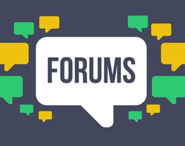 Forums Speech Bubble